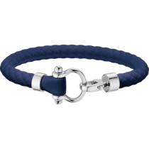 OMEGA Aqua Sailing Bracelet, rubber, stainless steel - B34STA050900X