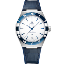 Constellation 41 mm, steel on leather strap - 13133412104001