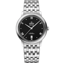 De Ville Prestige 39,5 mm, Stahl mit Stahlarmband - 42410402001002