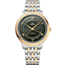 De Ville Prestige 42 mm, Stahl - Gelbgold mit Stahl- und Gelbgoldband - 43420422210001