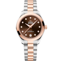 Seamaster Aqua Terra 150M 30 mm, steel - Sedna™ gold on steel - Sedna™ gold - 22020302063001