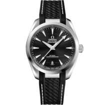 Seamaster Aqua Terra 150M 38 mm, steel on rubber strap - 22012382001001