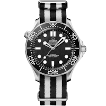 Seamaster Diver 300M 42 mm, acier sur bracelet NATO - 21032422001005