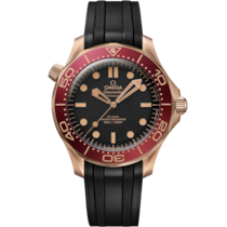 Seamaster Diver 300M 42 mm, Bronze gold sur bracelet caoutchouc - 21092422001003